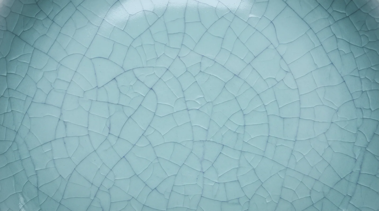 Top-Down Celadon Crackle Glaze Surface — AI-generated photograph