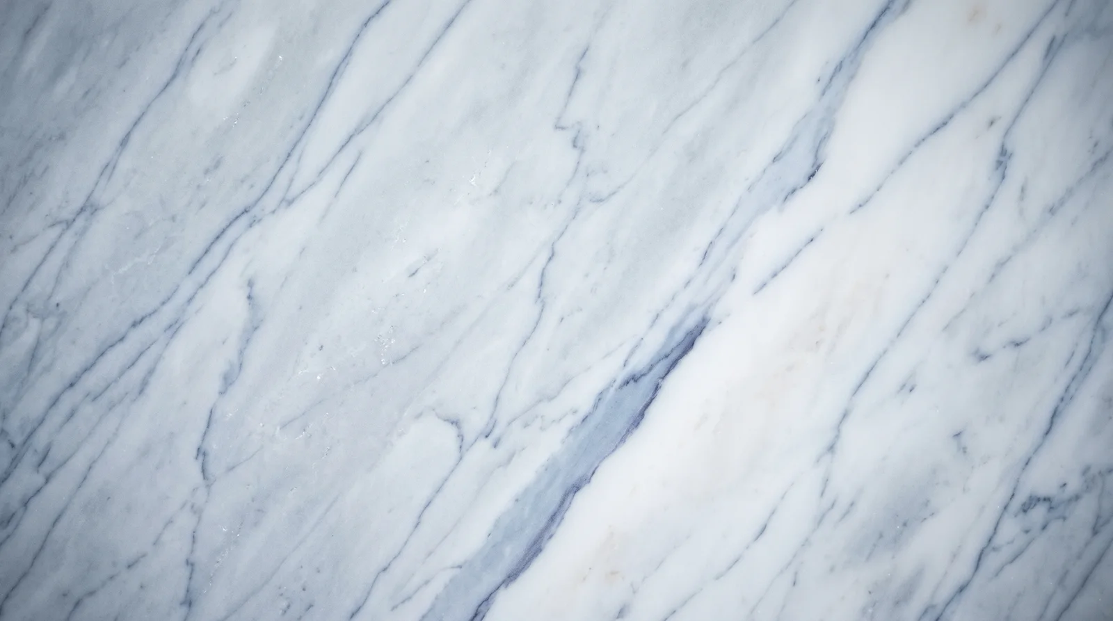 Cool Grey Marble Slab with Slate Veins — AI-generated photograph