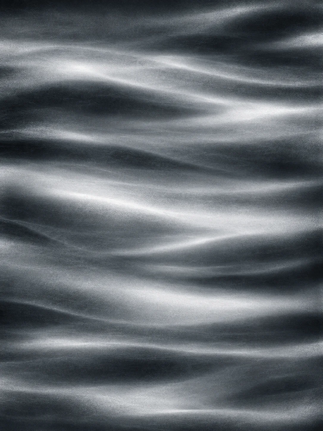 素材_Horizontal Silver Bands with Soft Edges — AI-generated photograph