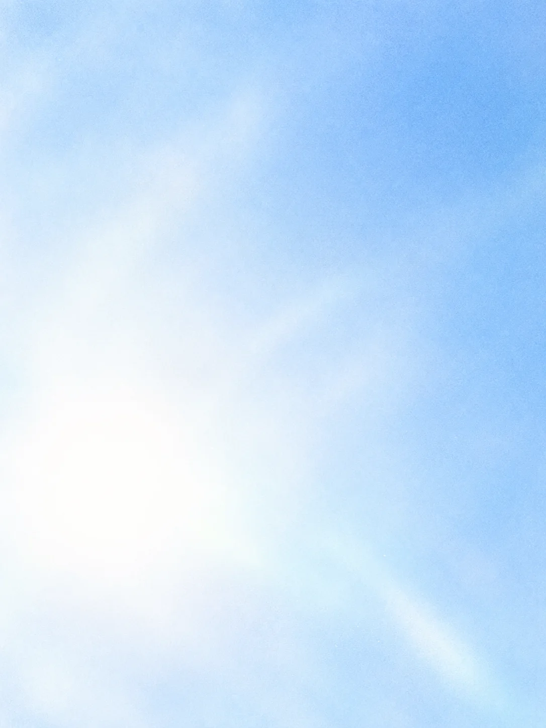 Pale Blue Bloom Near the Lower Left — AI-generated photograph