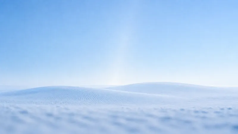 Overlapping Pale Dunes Beneath Blue Dawn — AI-generated photograph