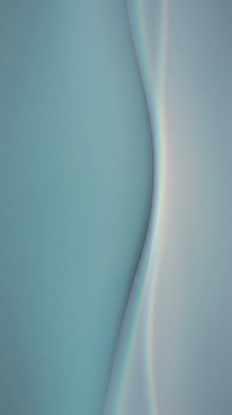 Iridescent Light Leak on Teal Haze — AI-generated photograph