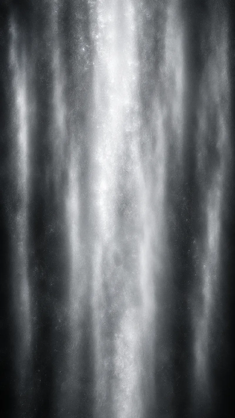 Silver Light Bands in a Dark Field — AI-generated photograph