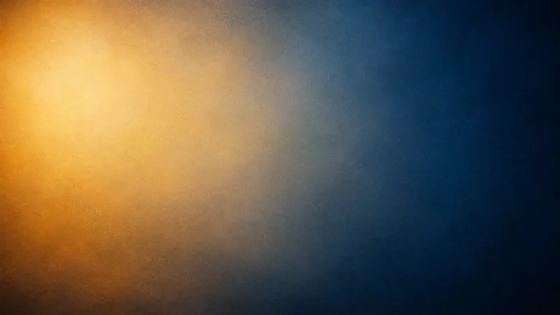 素材_Amber and Indigo Gradient Field — AI-generated photograph