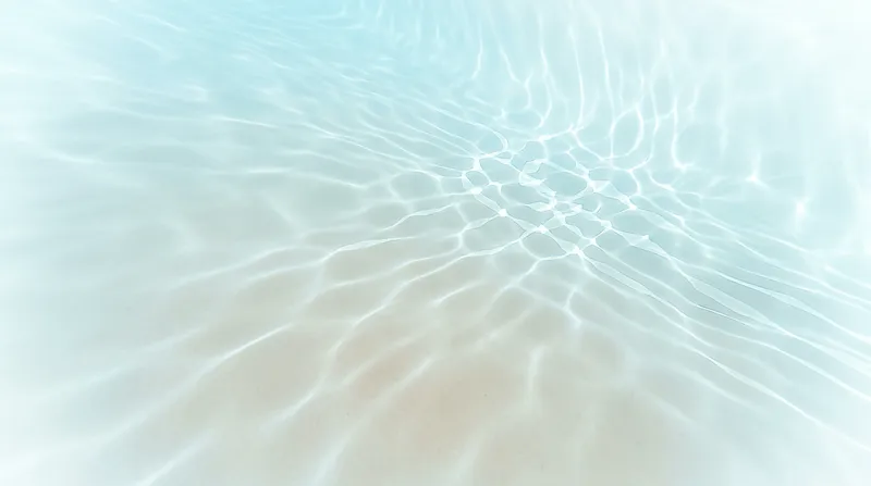 Sunlight Caustics on a Pale Sandy Seabed — AI-generated photograph