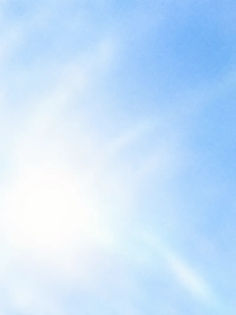 Pale Blue Bloom Near the Lower Left — AI-generated photograph